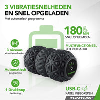 Tunturi Vibrerende duo massage roller