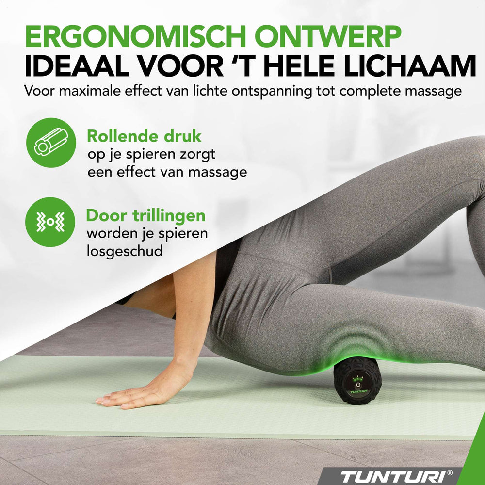Tunturi Vibrerende duo massage roller