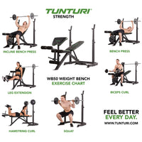 Tunturi Weight Bench WB50