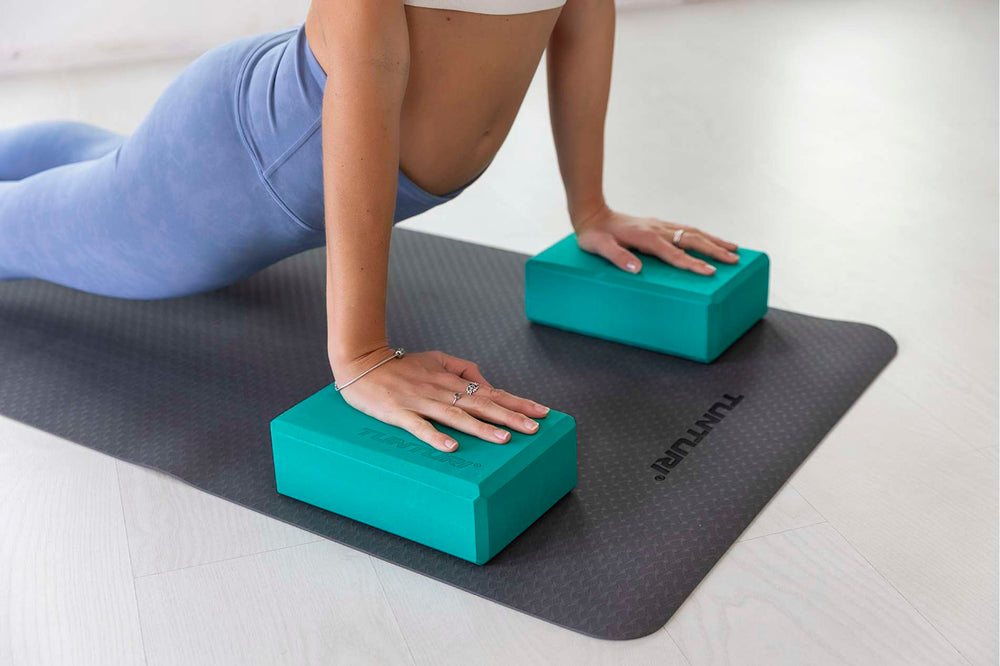 Bloc de Yoga Tunturi - Turquoise