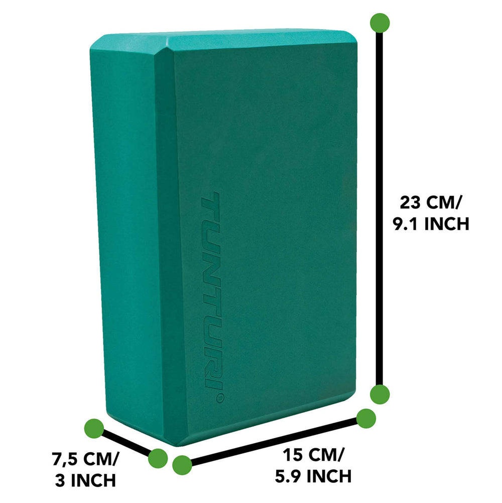 Bloc de Yoga Tunturi - Turquoise