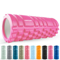 Tunturi Yoga grid foam roller 33 cm - Roze