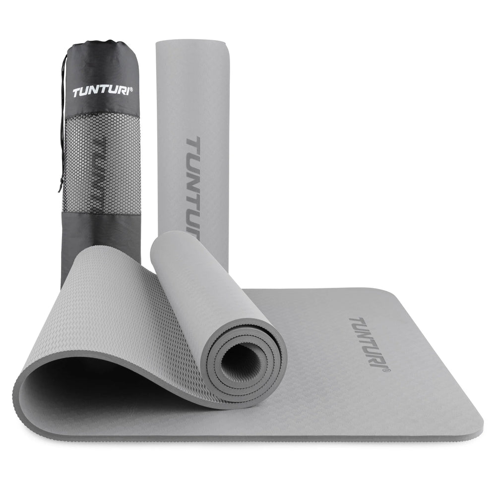 Tunturi Yogamat 8mm - Grijs