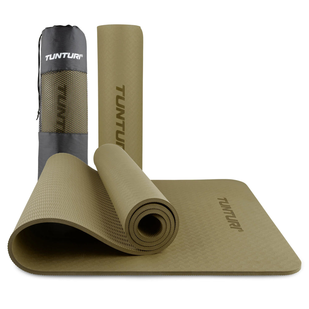 Tunturi Yogamat 8mm - Legergroen