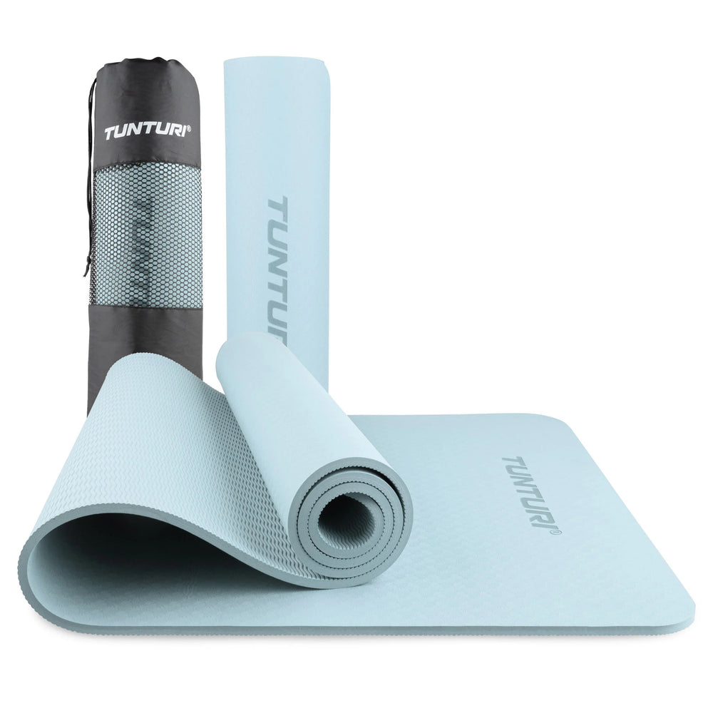 Tunturi Yogamat 8mm - Lichtblauw