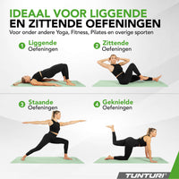Tunturi Yogamat 8mm - Mint