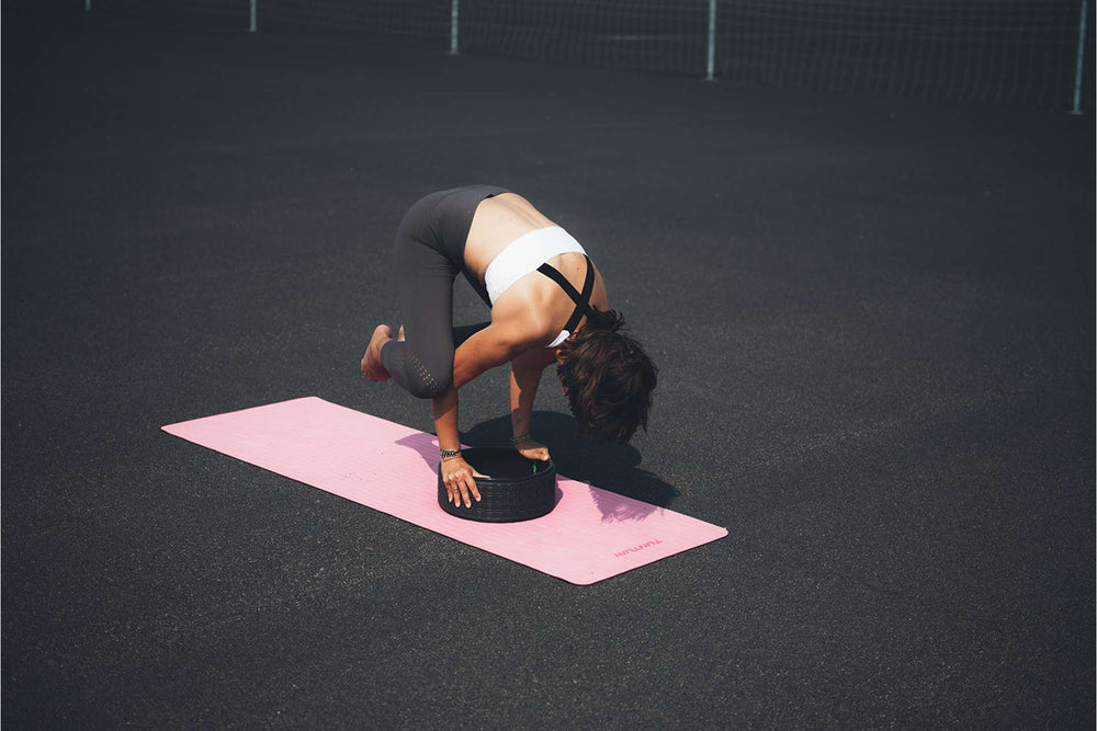 Roue de yoga Tunturi EVA noire