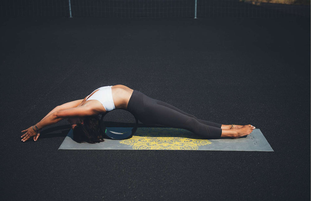 Roue de yoga Tunturi EVA noire