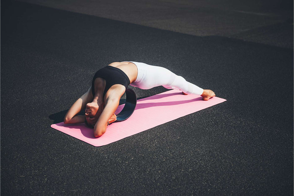 Roue de yoga Tunturi EVA noire