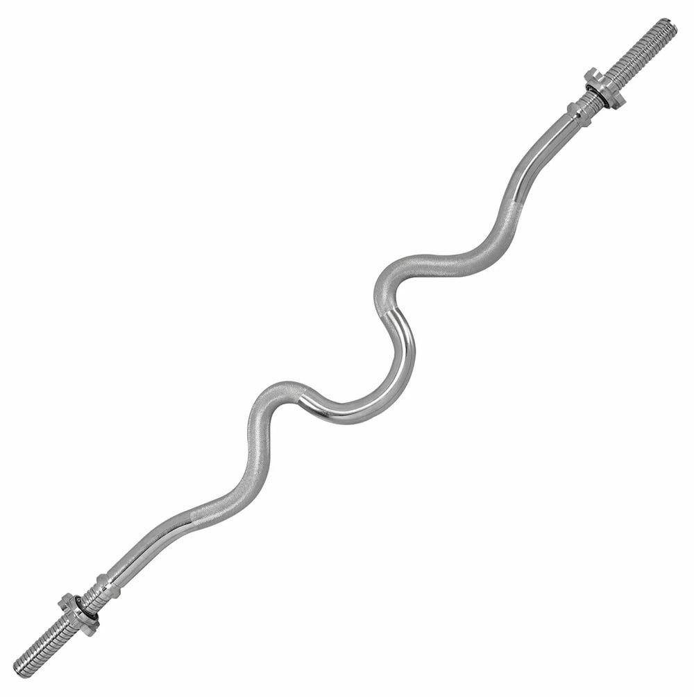 Tunturi Halterstang - Curlstang - 120 cm - Ø 30 mm - Schroefsluiting