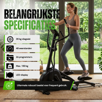 Vélo elliptique Tunturi Signature C65-F
