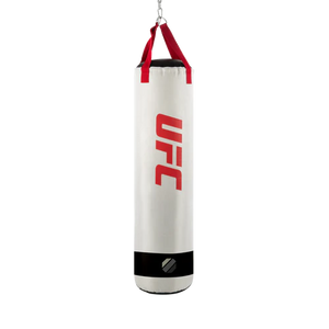 Sac de frappe standard UFC 100 lb - blanc