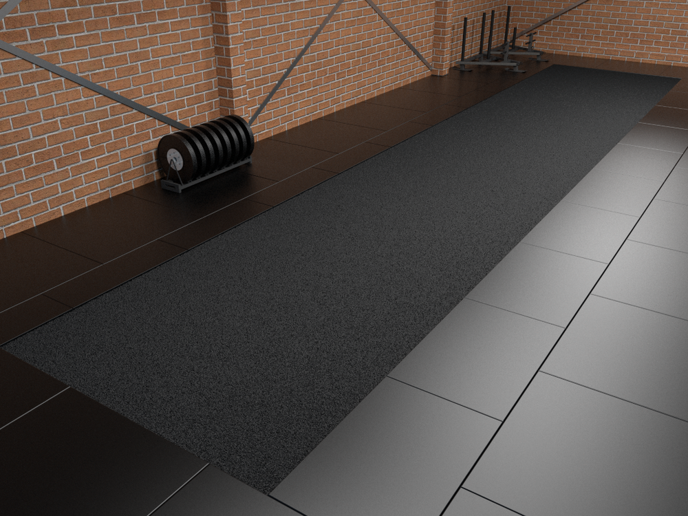 Sprinttrack Uni Outdoor 10 m x 2 m - Noir