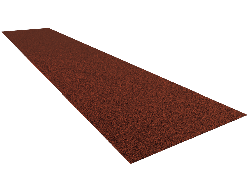 Piste de sprint Uni Outdoor 10 m x 2 m - Rouge