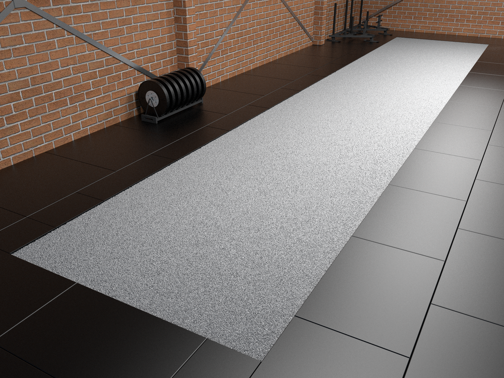 Sprinttrack Uni Outdoor 10 m x 2 m - Gris clair