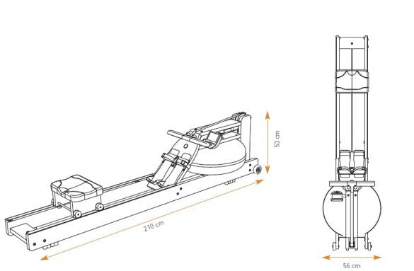 Rameur WaterRower Oak