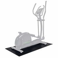 Beschermmat S - 160 x 87 x 0,5 cm - Zwart