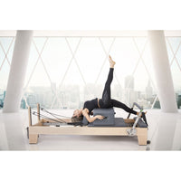 Elina Pilates Elite Reformer With Tower Grey
