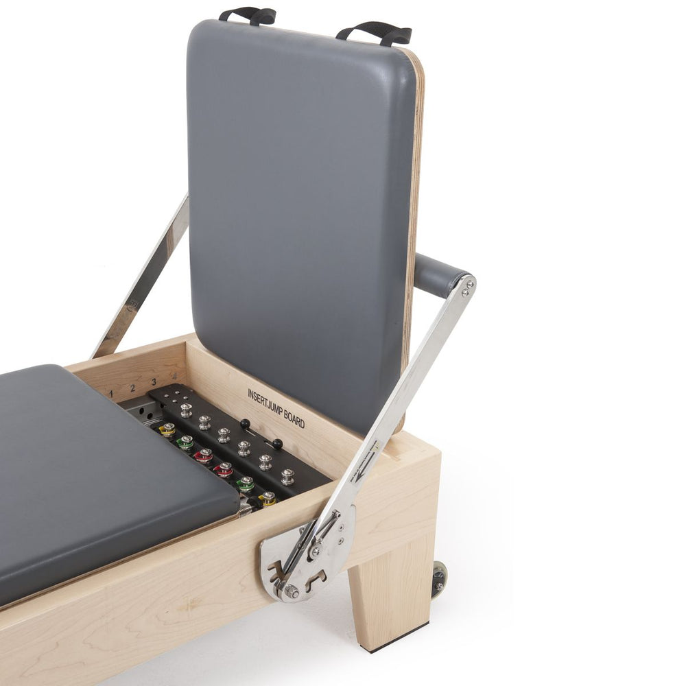 Elina Pilates Elite Reformer With Tower Grey