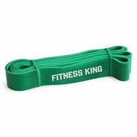 FitnessKing Power Band Heavy - groene weerstandsband met gesloten lus