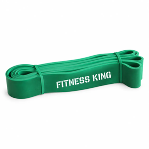 FitnessKing Power Band Heavy - groene weerstandsband met gesloten lus