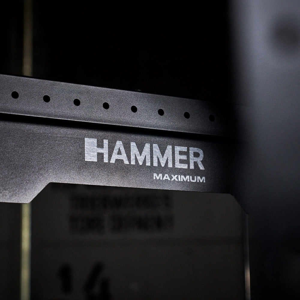 Detail van het Hammer F-PR 10 stalen frame