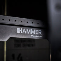 Detail van het Hammer F-PR 10 stalen frame