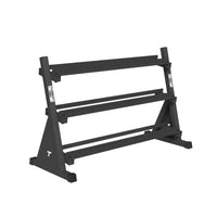 Tunturi Platinum Hex Rubber Dumbbell Rek