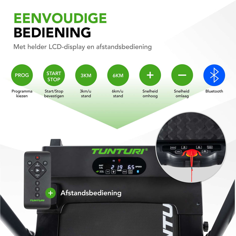 Tunturi Cardio Fit T10 loopband - foto 3