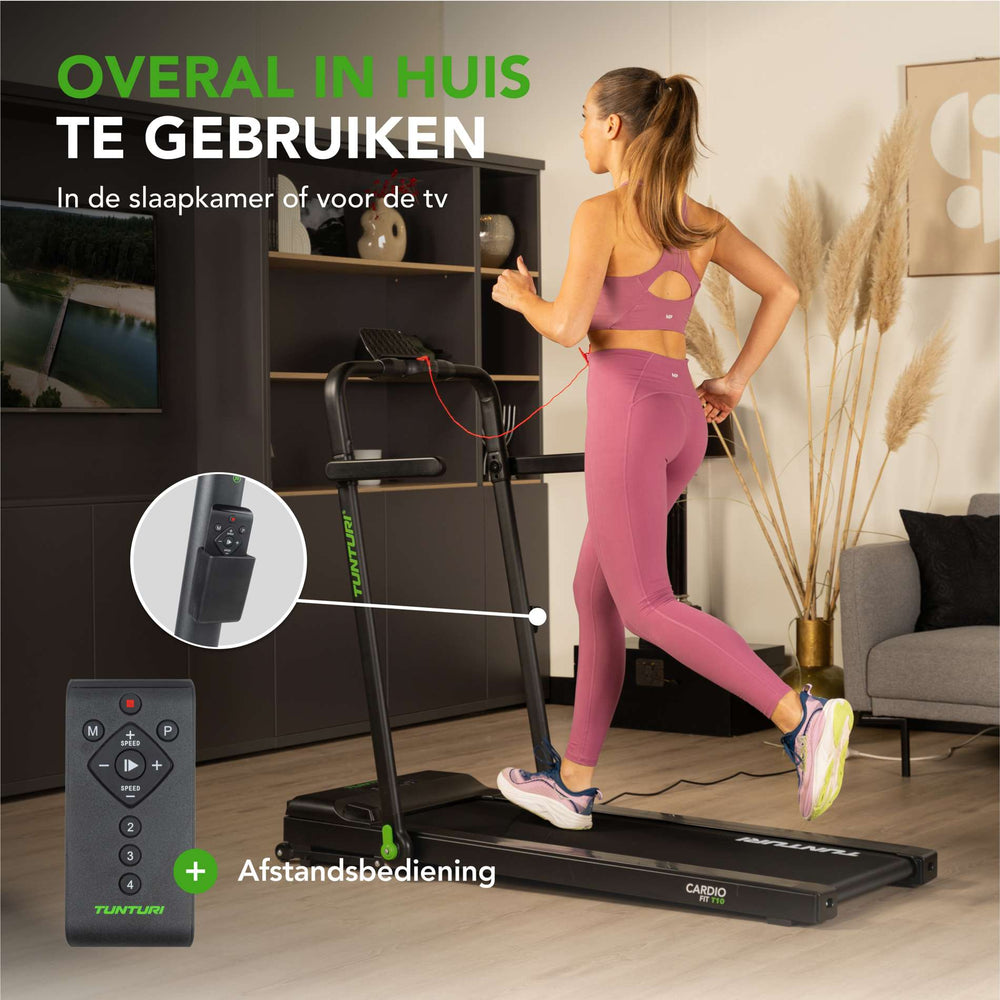 Tunturi Cardio Fit T10 loopband - foto 5