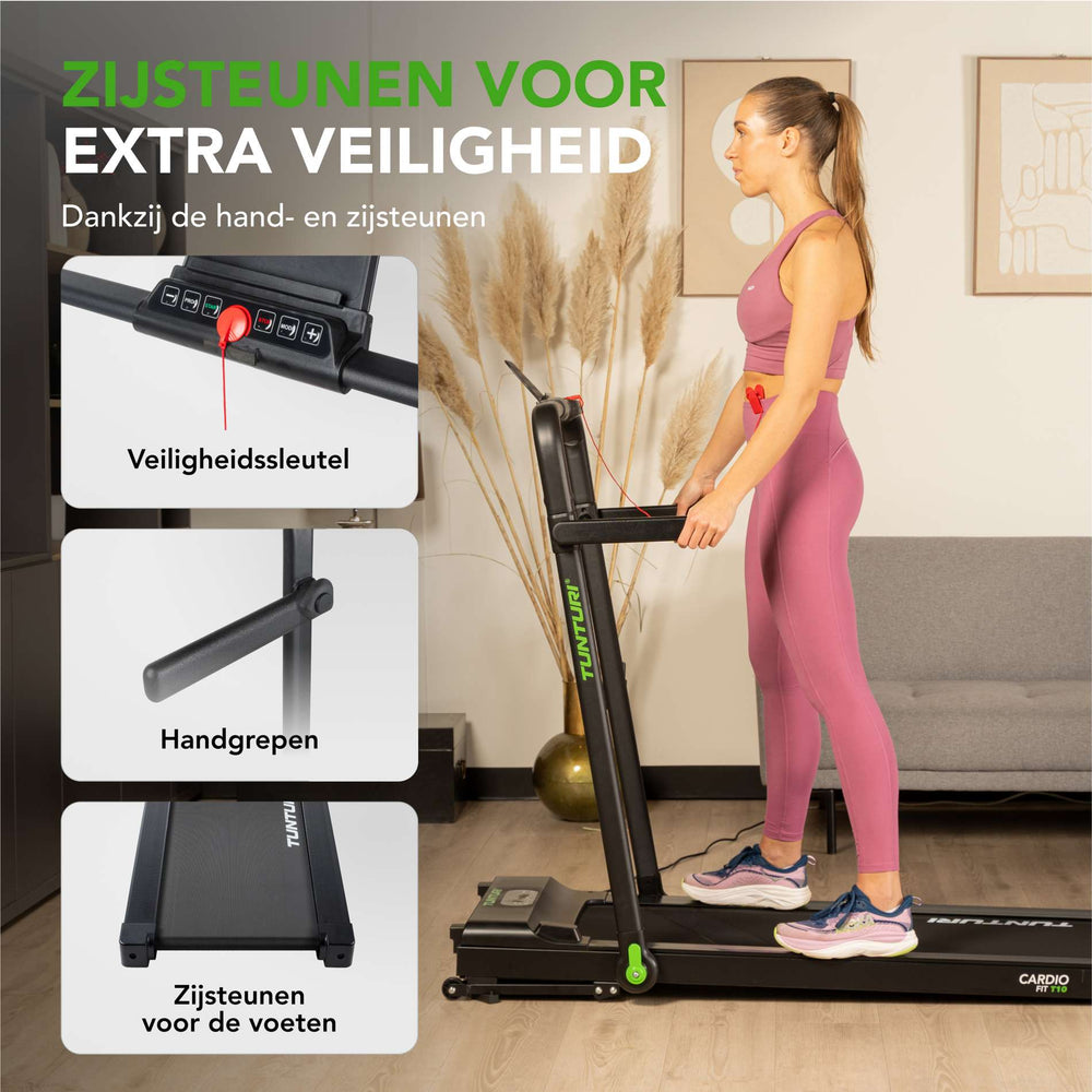 Tunturi Cardio Fit T10 loopband - foto 6