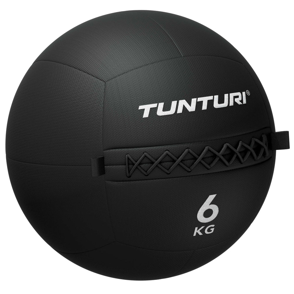 Tunturi Platinum Wall ball 6 kg in zwart