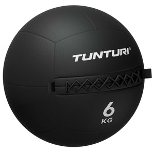Tunturi Platinum Wall ball 6 kg in zwart