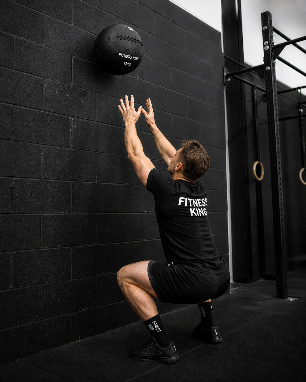 Ballon Walll Ball FitnessKing 12 kg