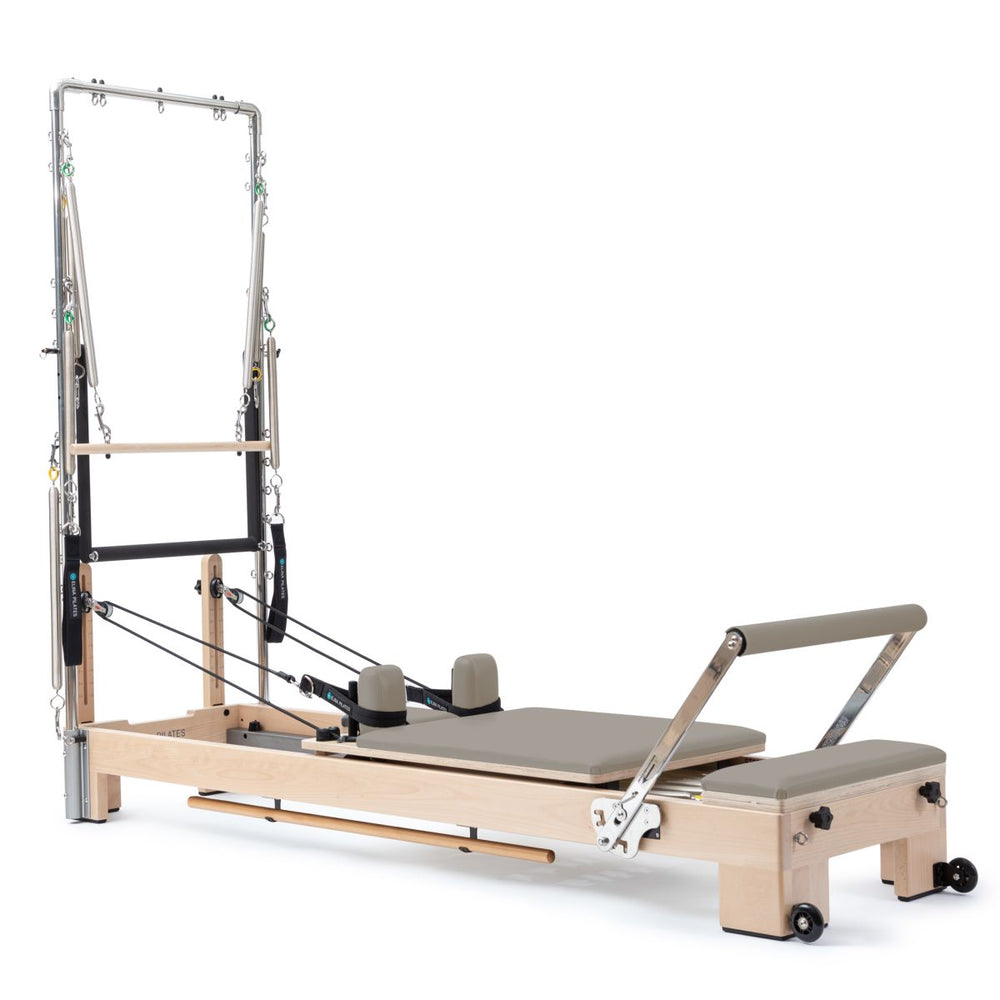 Elina Pilates Lignum Reformer With Tower Mocha