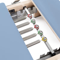Elina Pilates Lignum Reformer With Tower Ocean Blue
