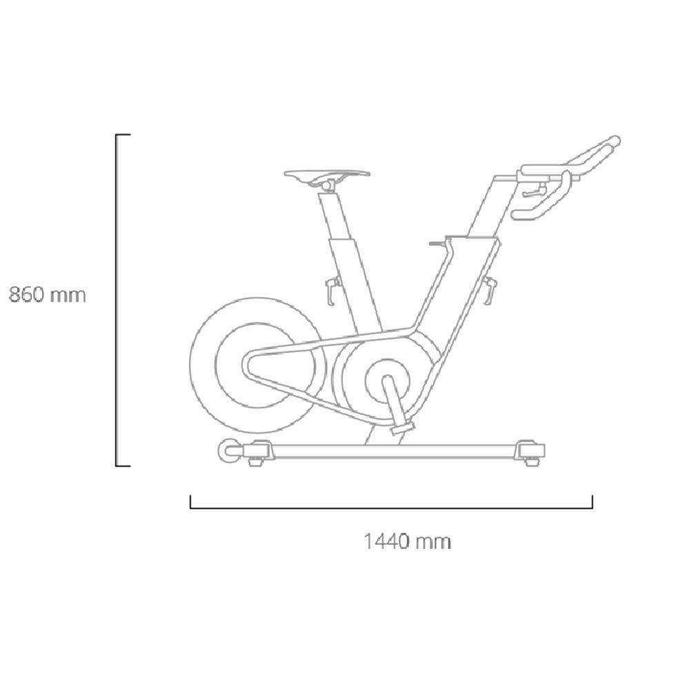Zycle Z-Bike 1.0 smart indoor cycle - Showroommodel