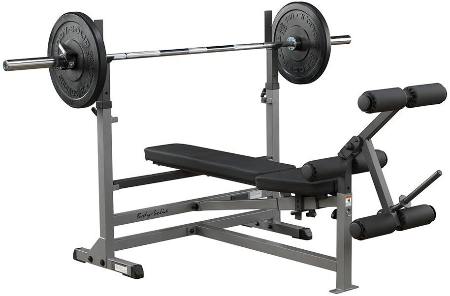 Trainingsbank - Body-Solid GDIB Combo Olympic - Flat Incline Decline Bench | Fitnessking
