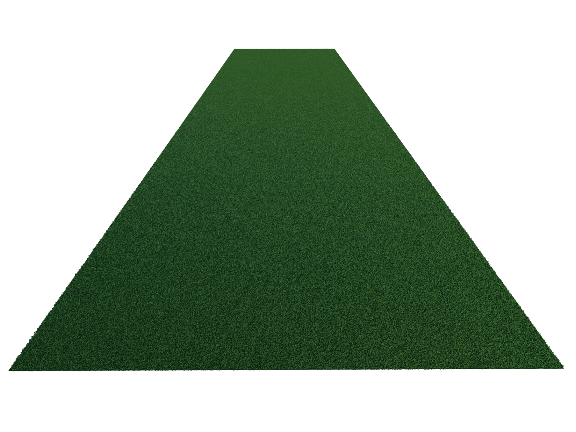 Professionele Sprint Track - Kunstgras UNI - Verschillende kleuren en lengtes Groen 2m x 25m
