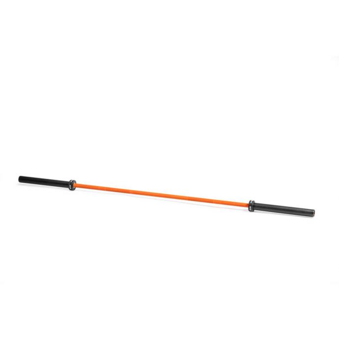 Barbell - RXD Cerakote Olympic Bar - 220 cm - 20 kg /Ø 50 mm - Rood Oranje