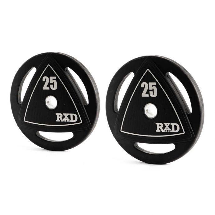 Halterschijf - RXD Rubber Olympic Plate 25 kg